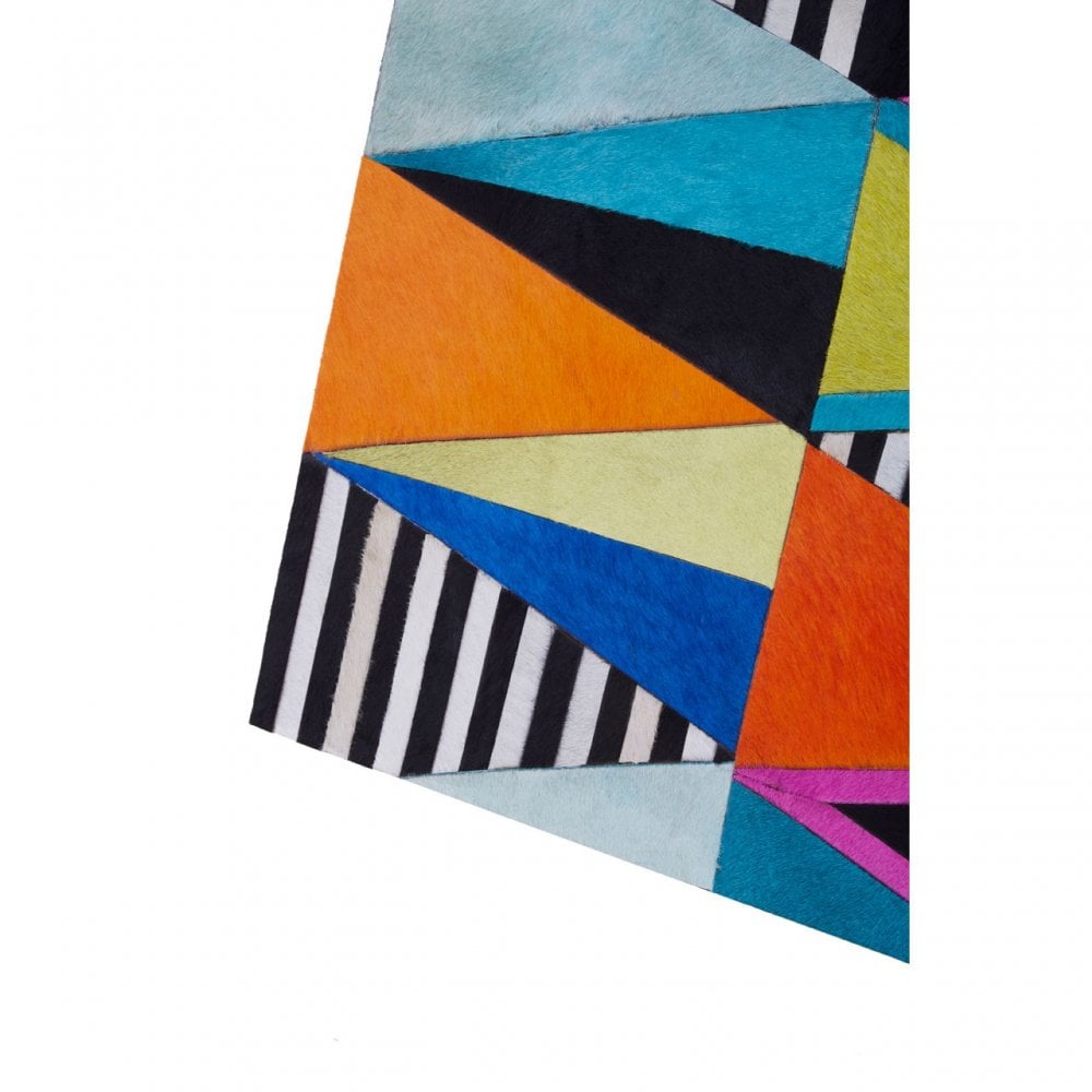 Safira Triangular Wall Art, Multi-Coloured