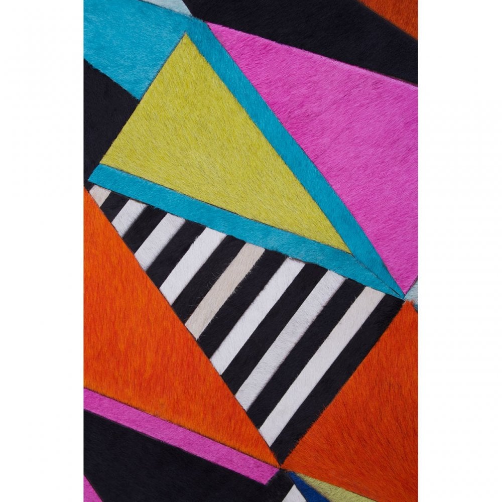 Safira Triangular Wall Art, Multi-Coloured