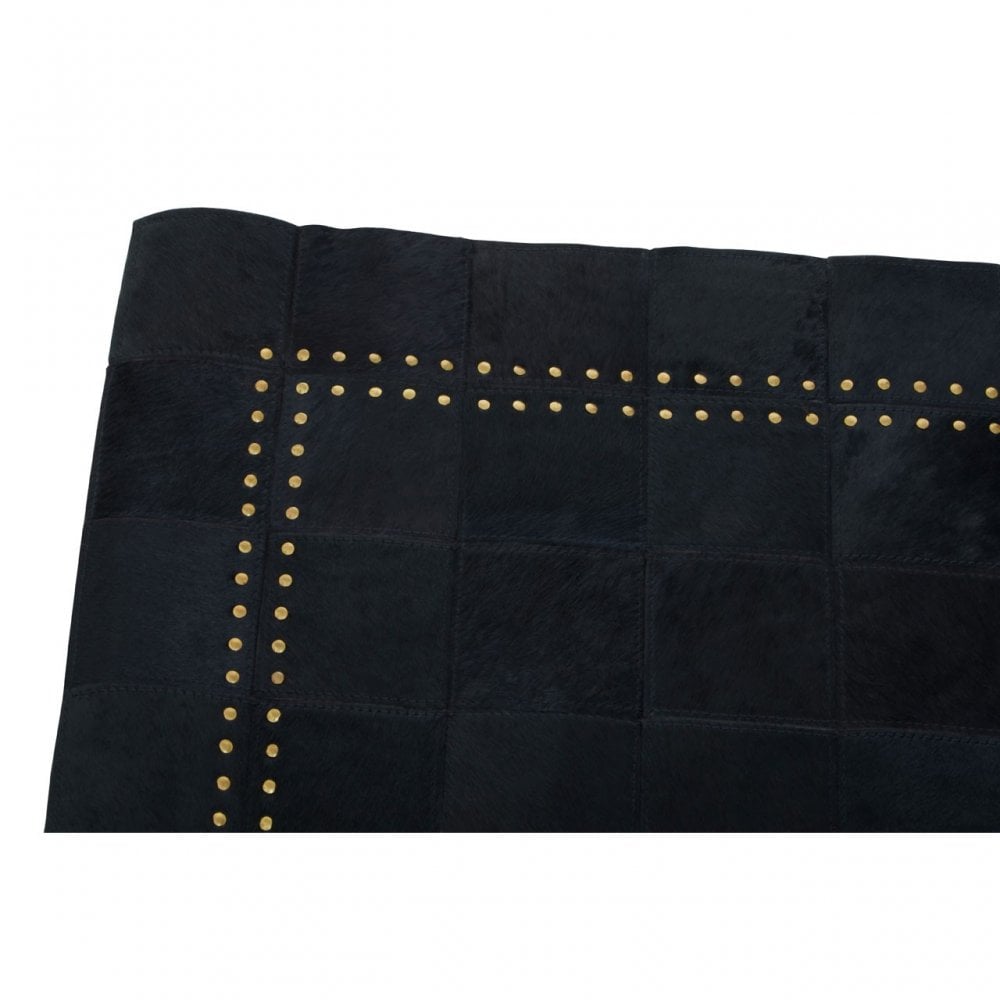 Safira Small Rug With Stud Detail, Multi-Coloured