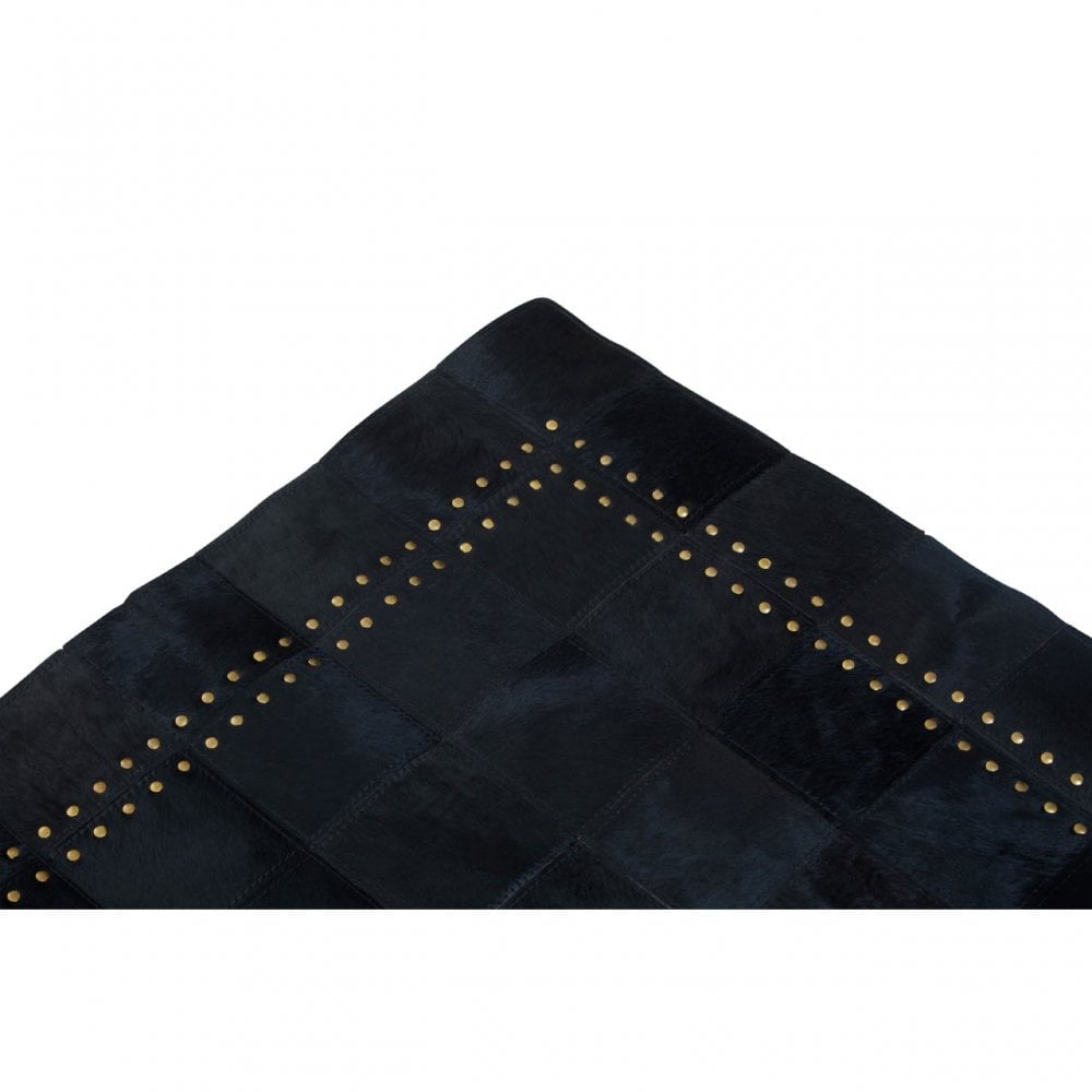 Safira Small Rug With Stud Detail, Multi-Coloured