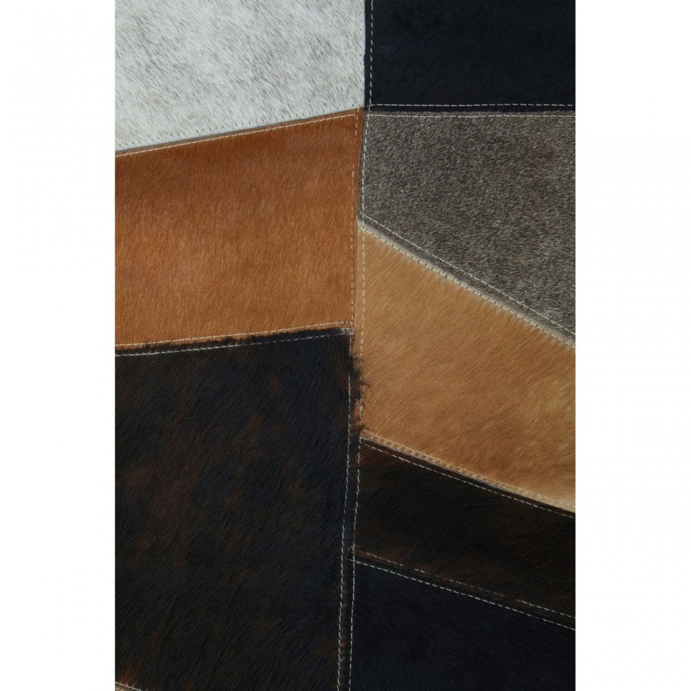 Safira Large Striped Rug, Multi-Coloured