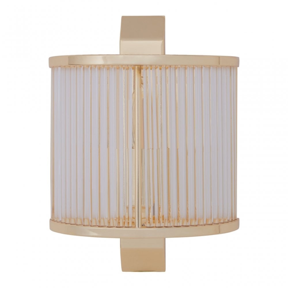 Salasco Wall Light With Gold Finish, Gold