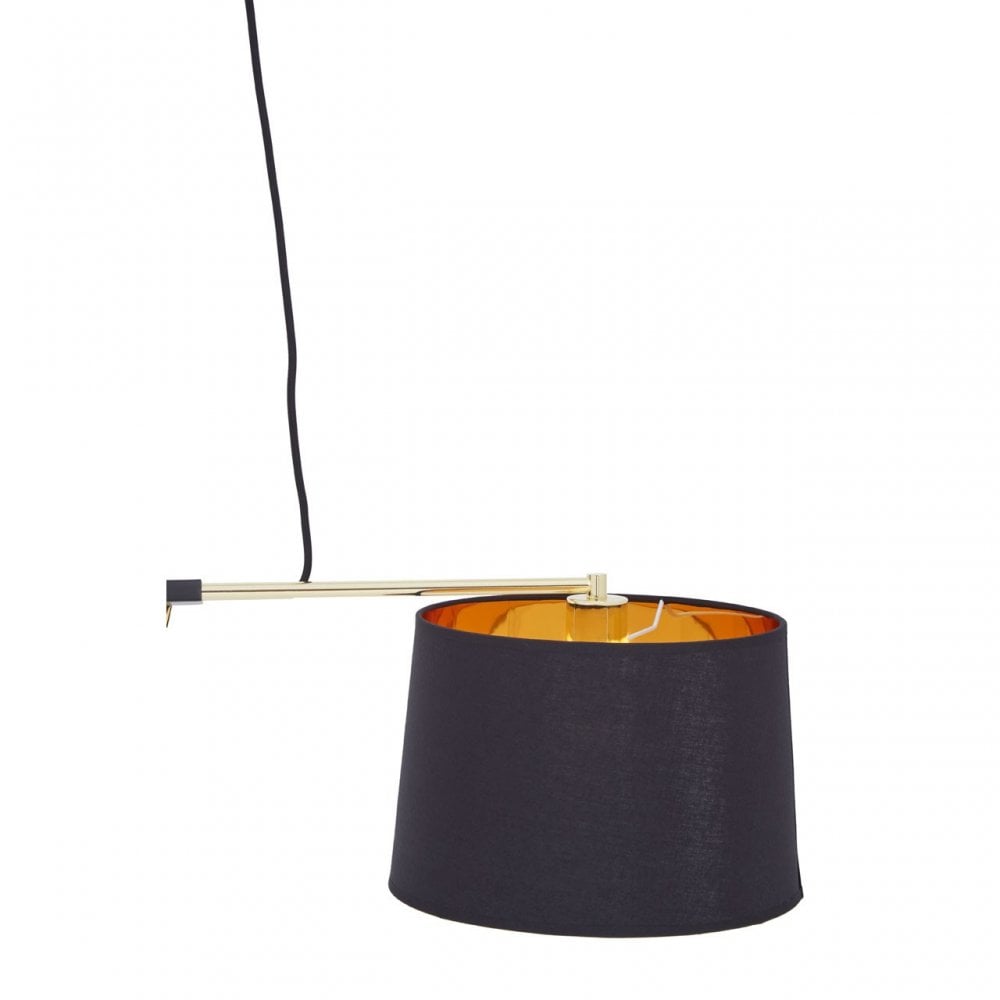 Leni 2 Bulbs Pendant Light, Gold