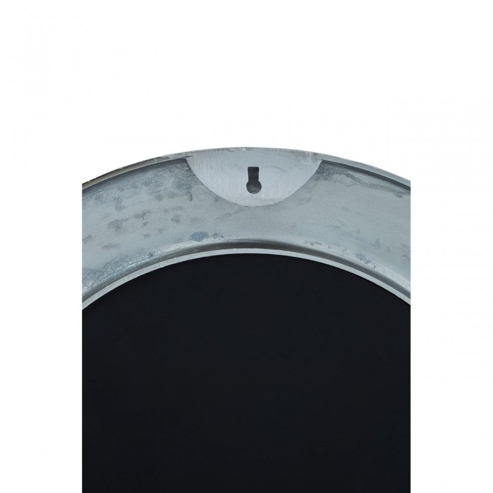 Akola Nickle Finish Wall Mirror