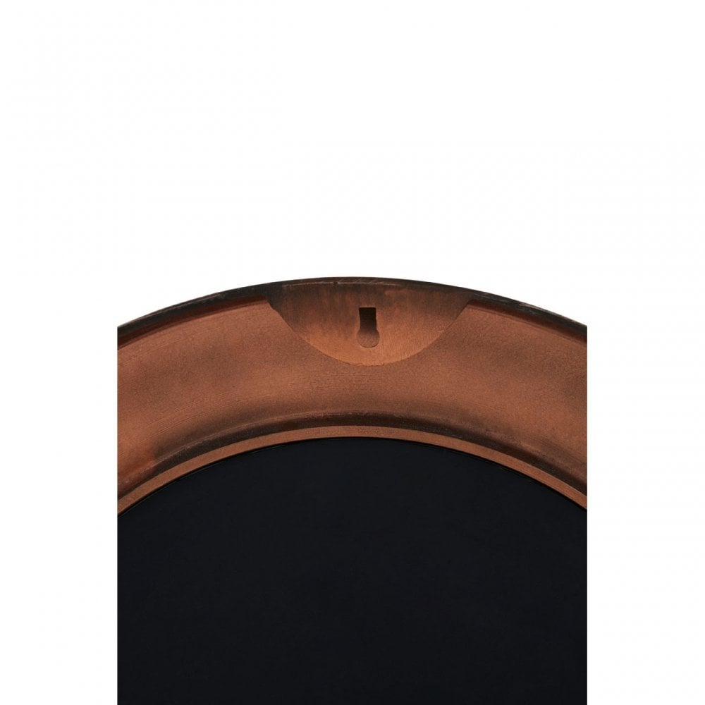 Akola Round Wall Mirror Copper