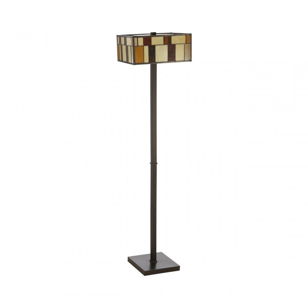 Waldorf Square Floor Lamp, Bronze