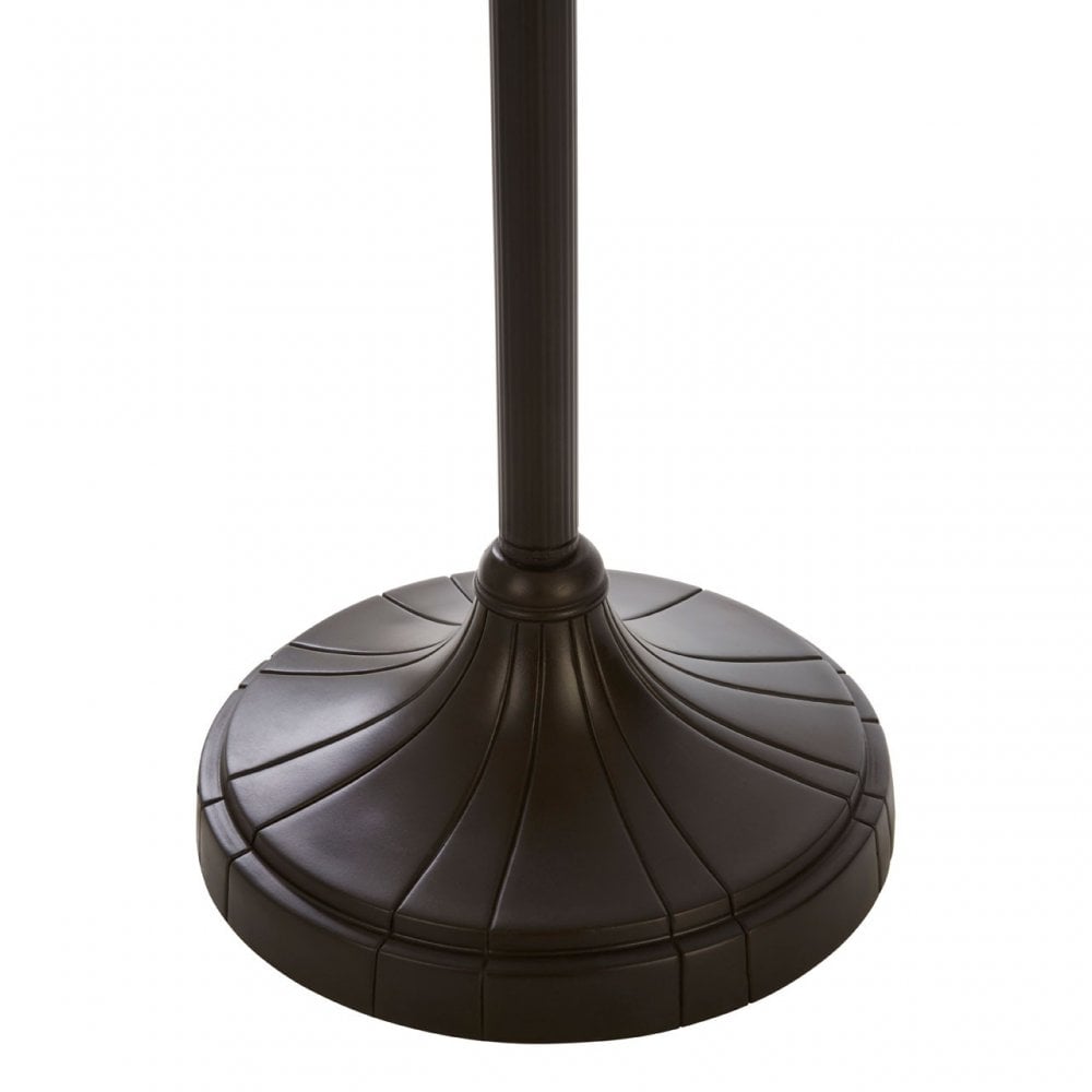 Wisteria Tiffany Umbrella Shade Floor Lamp, Bronze