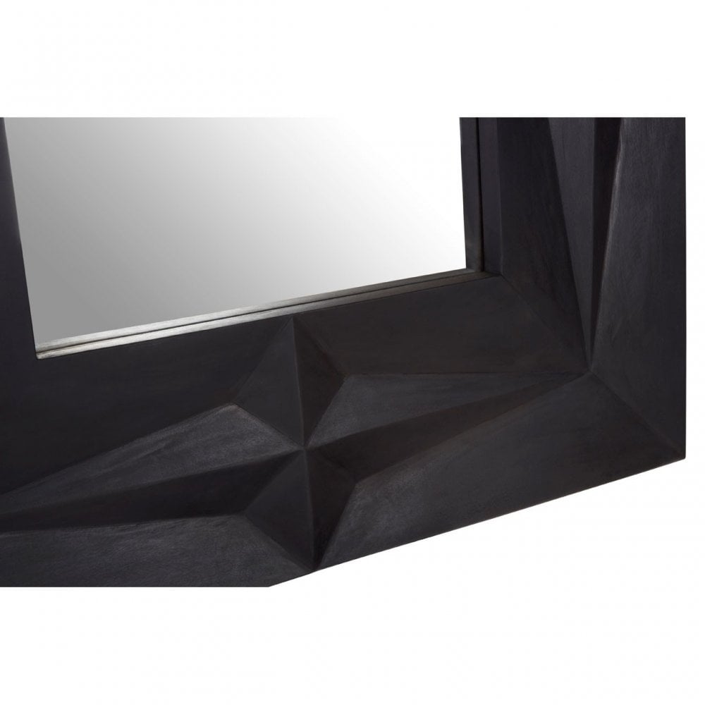 Sabari Wall Mirror, Black