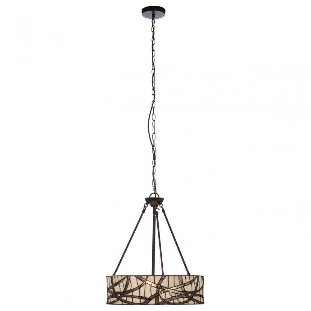 Waldorf Branch Pendant Light, Bronze