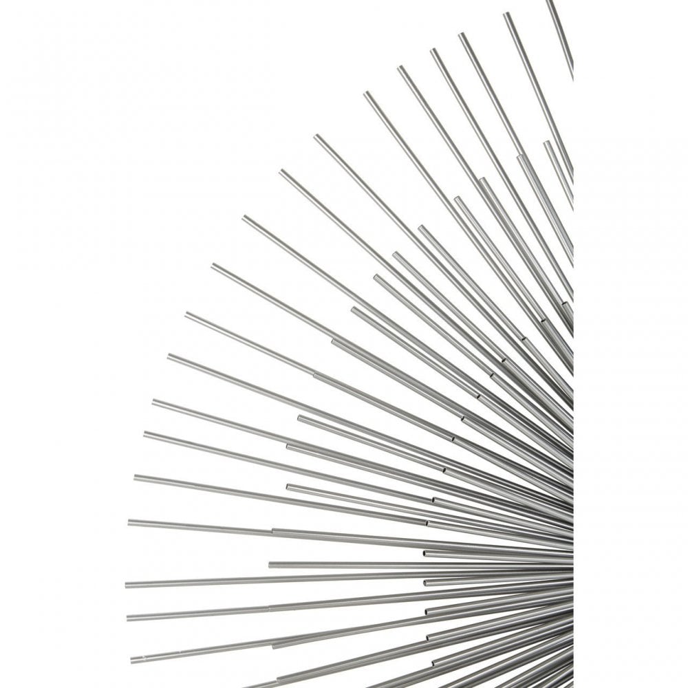 Cristi Silver Finish Wall Mirror, Silver