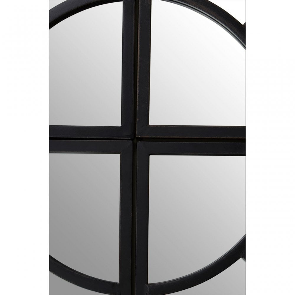 Cosma Wall Mirror, Black