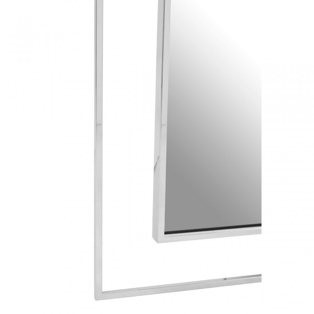 Rovo Wall Mirror, Silver