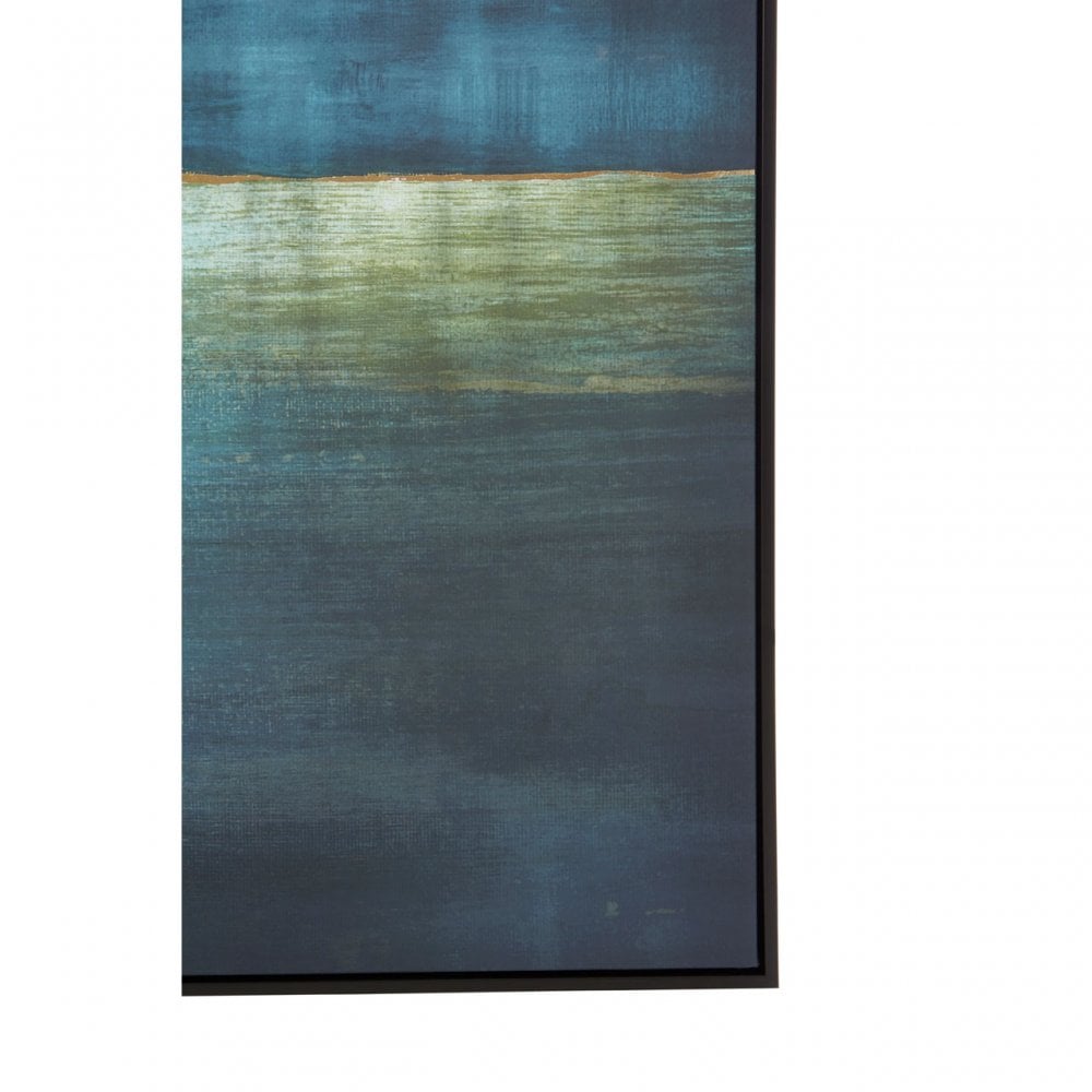 Astratto Canvas Teal Wall Art, Teal