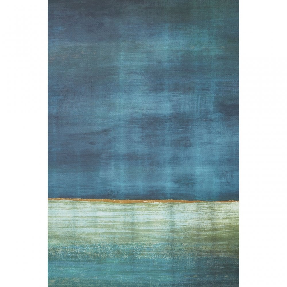 Astratto Canvas Teal Wall Art, Teal