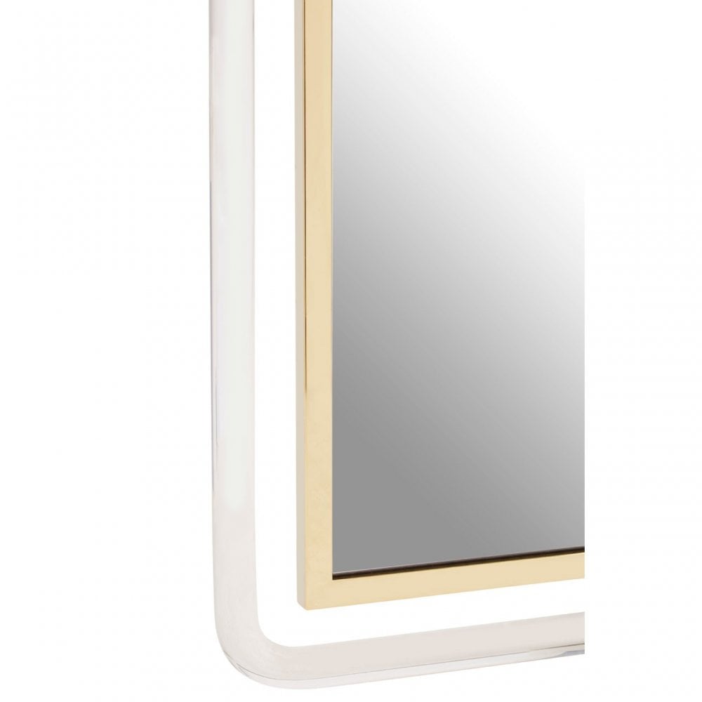 Remo Dual Lined Wall Mirror, Clear
