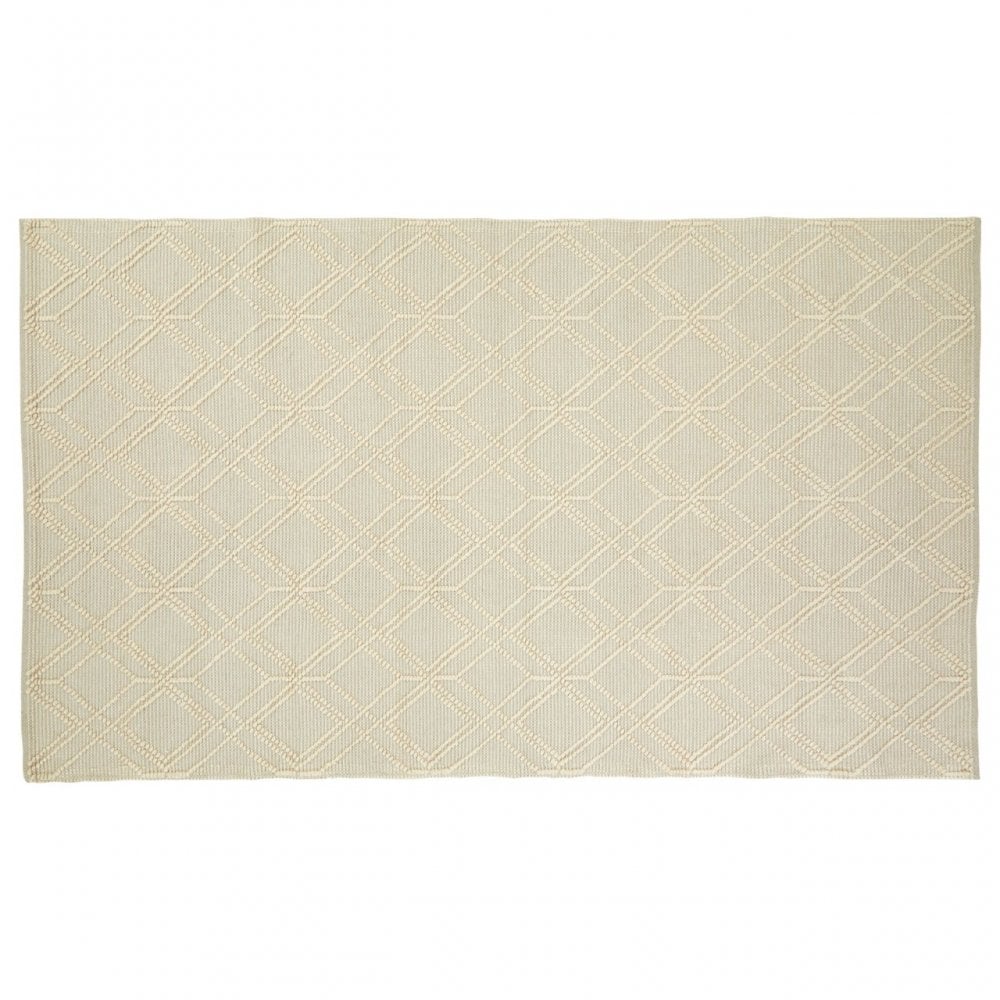 Bosie Jango Large Geometric Rug, Cream