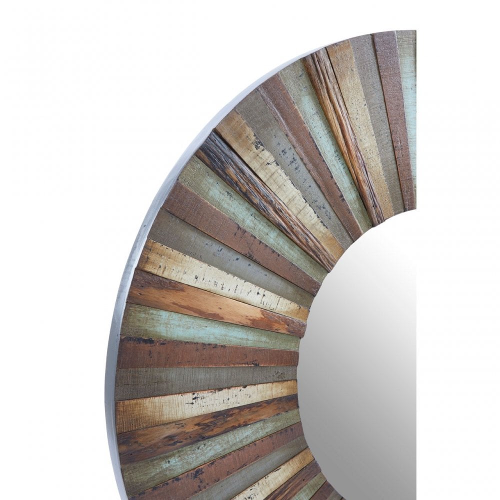 Eternal Wooden Wall Mirror, Assorted