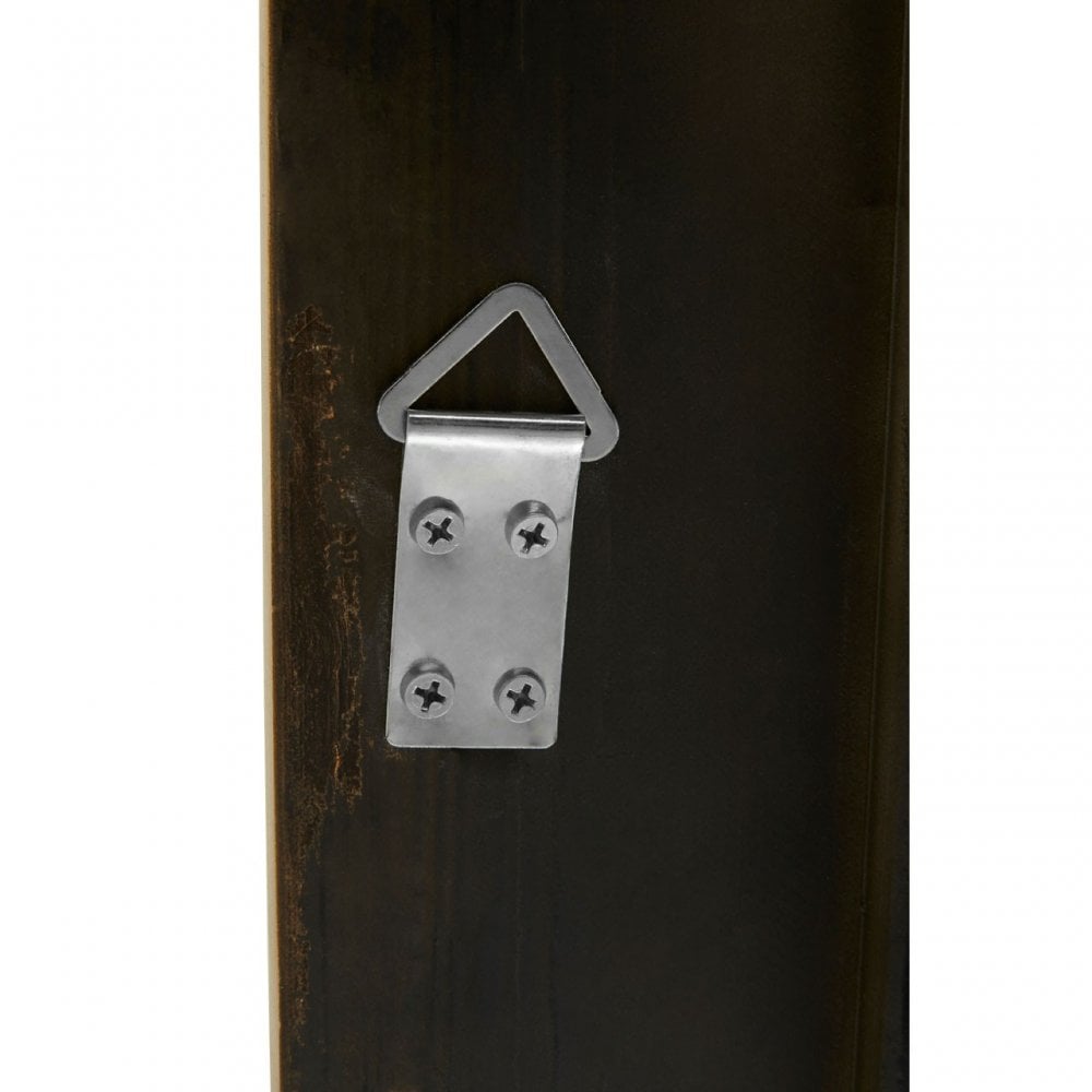 Baroque Rectangular Gold Wall Mirror, Gold