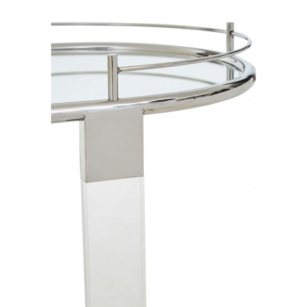 Oria Trolley Mirror, White