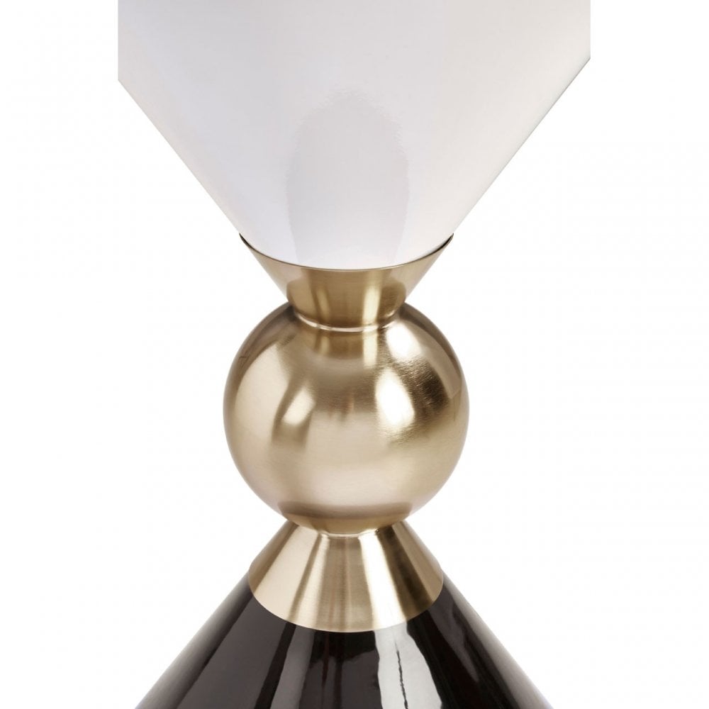 Martini Gold & Black Side Table