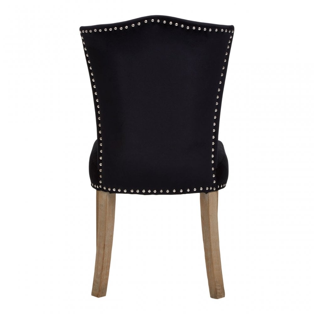 Kensington Townhouse Black Dining Chair, Black