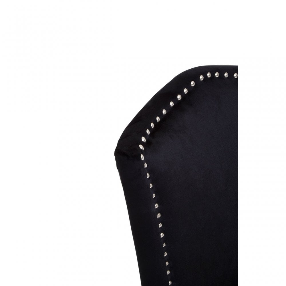 Kensington Townhouse Black Dining Chair, Black