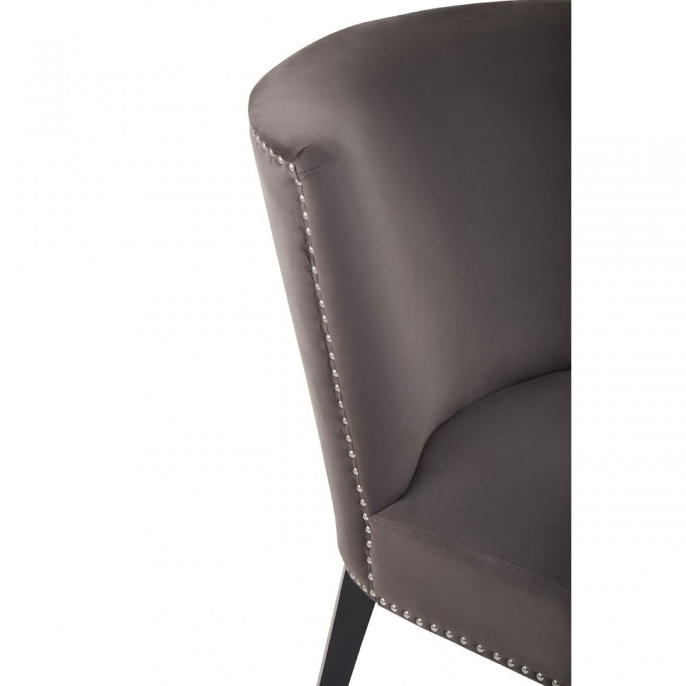 Kensington Townhouse Mink Winged Dining Chair