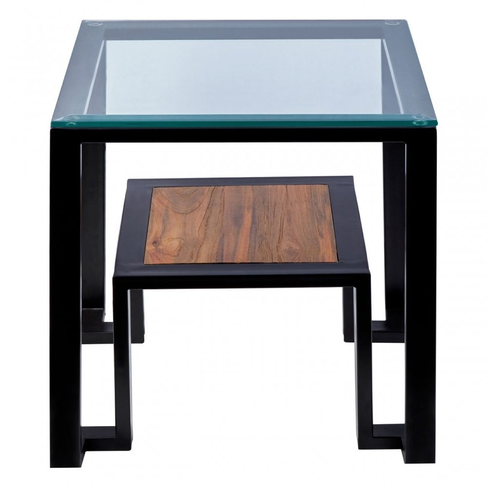Cibo Roman Side Table, Black