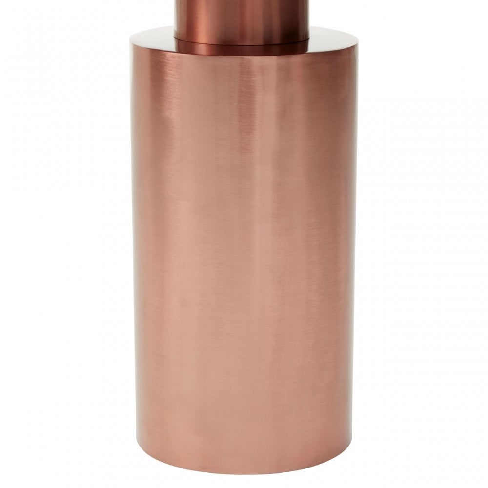 Corra Copper Finish Side Table