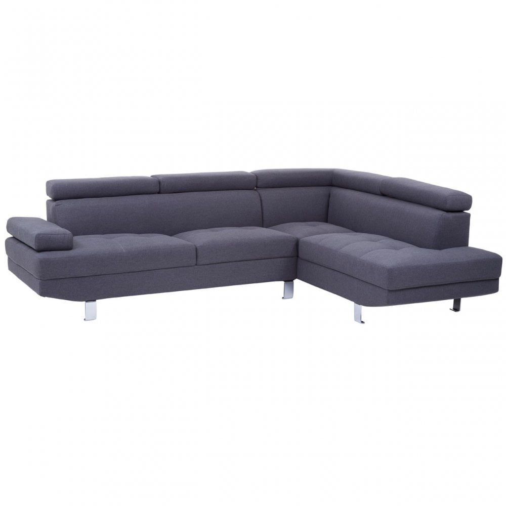 Hanover Large Grey Linen Sofa