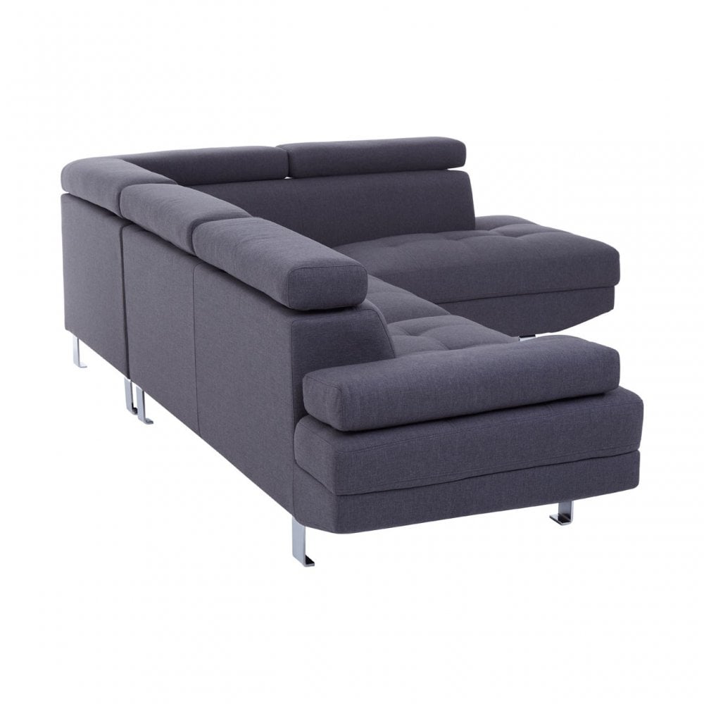Hanover Large Grey Linen Sofa