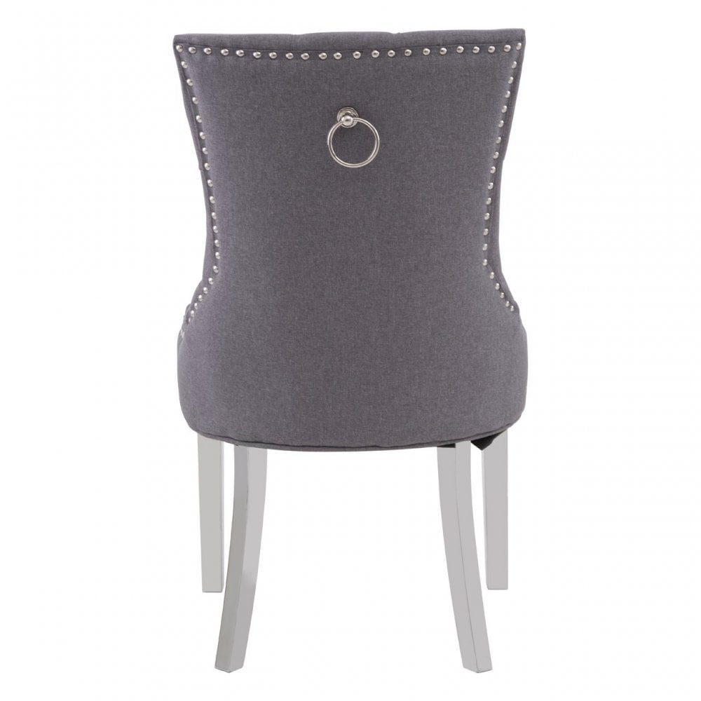 Richmond Grey Dining Chair, Grey