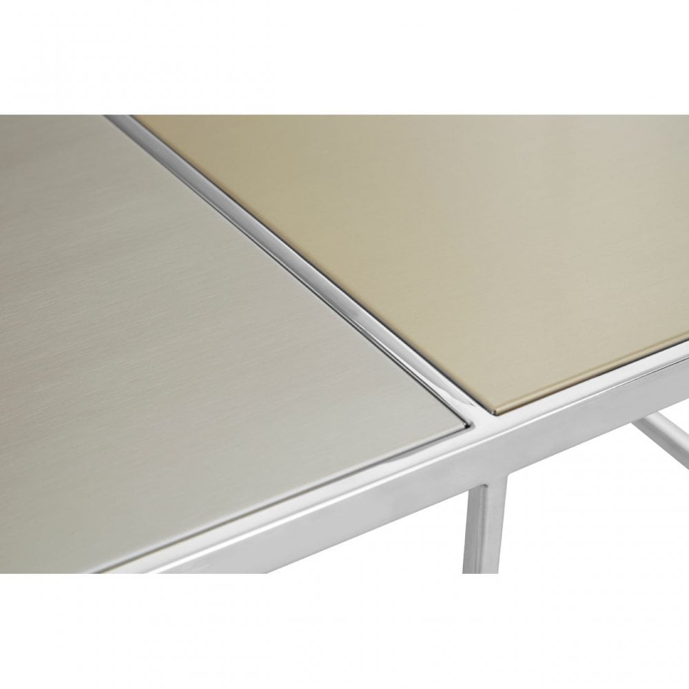Oria Coffee Table, Silver