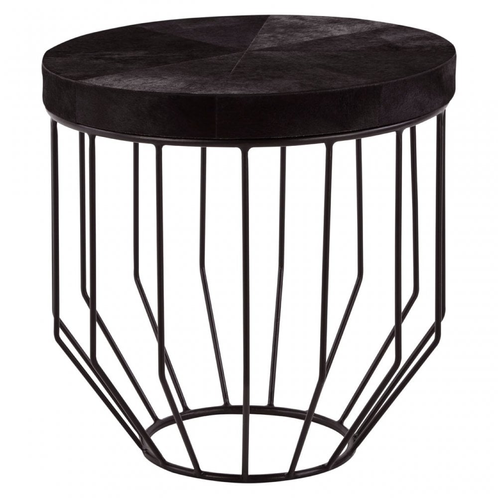 Kensington Townhouse Black Side Table, Black