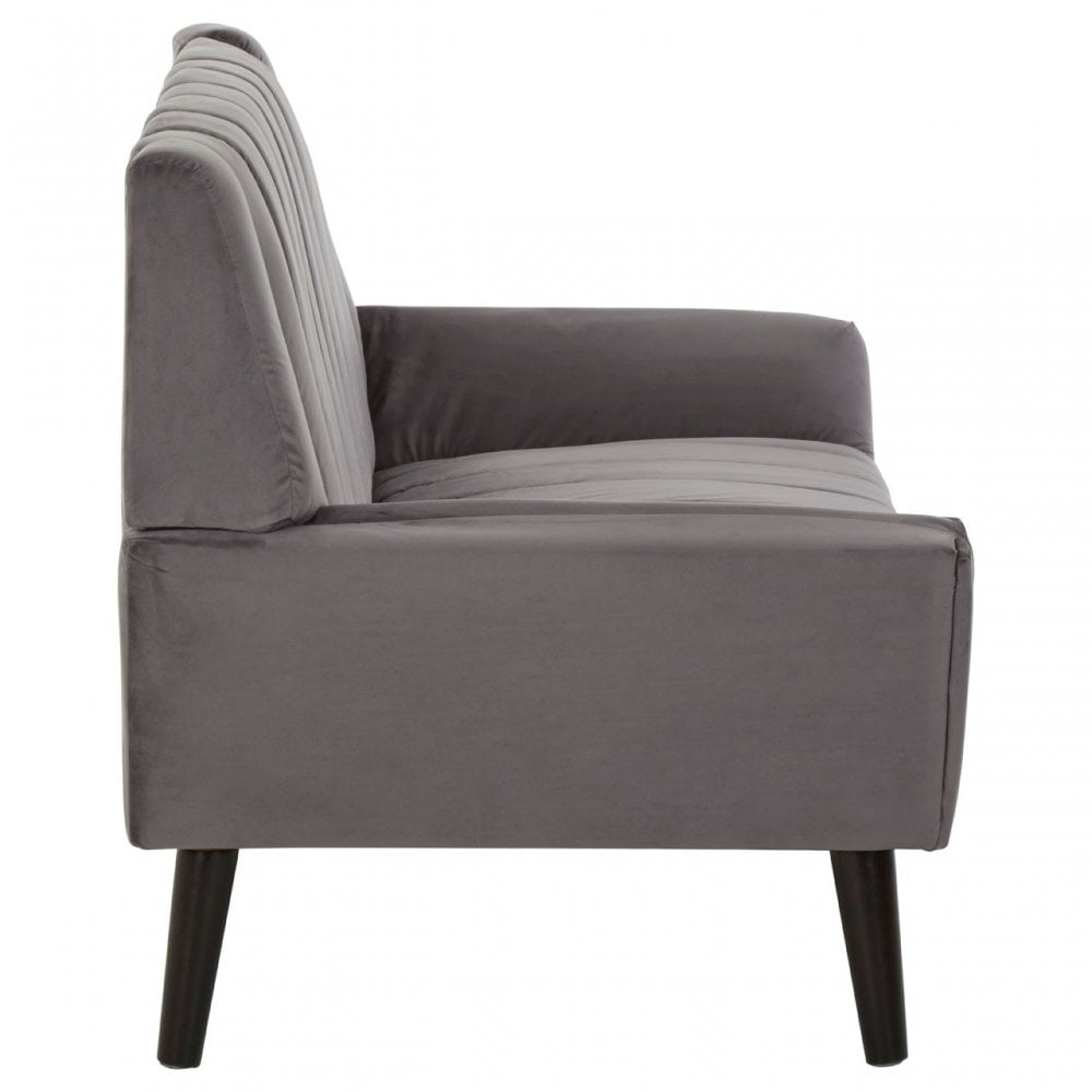 Savina 2 Seat Grey Sofa, Grey