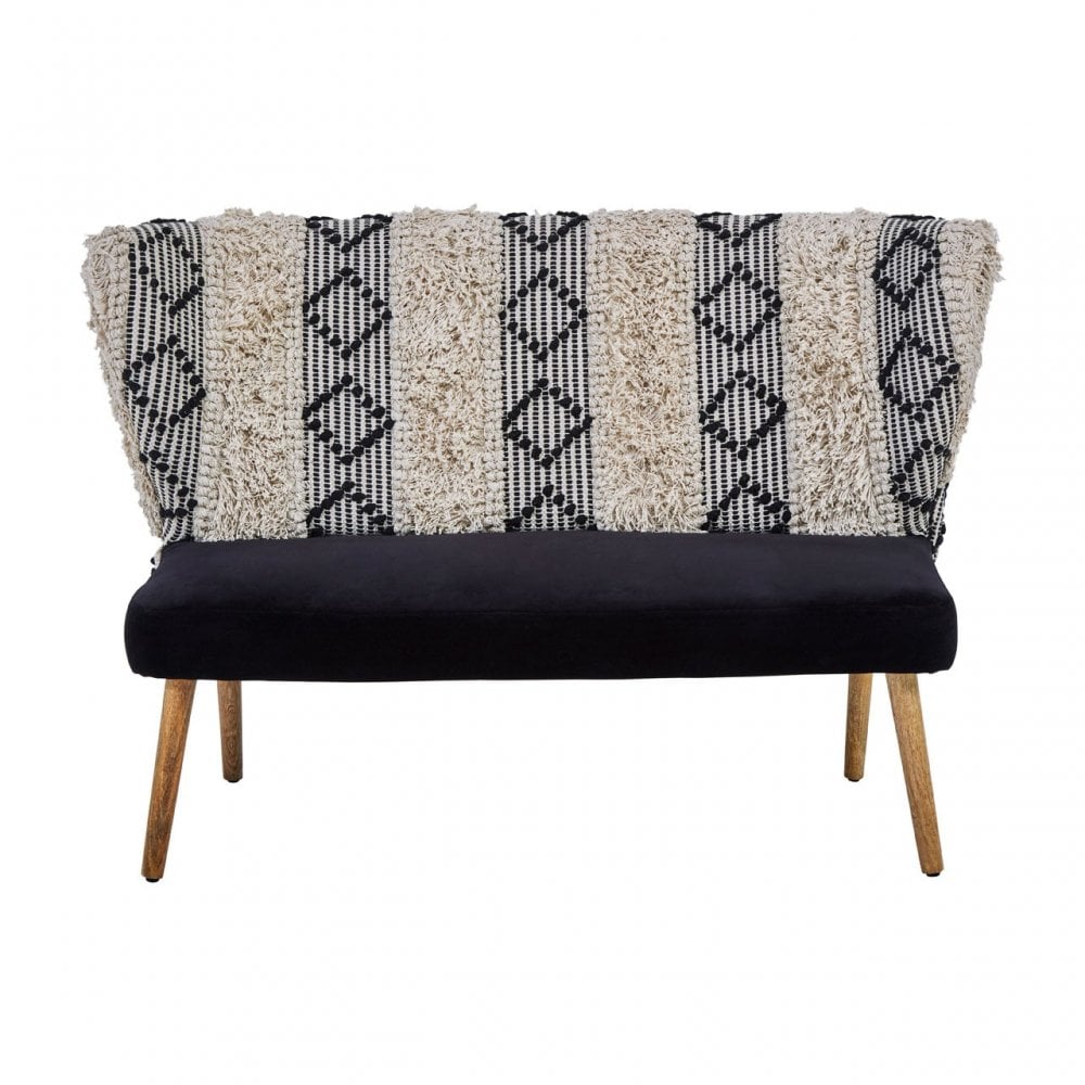 Cefena Moroccan Sofa, Black