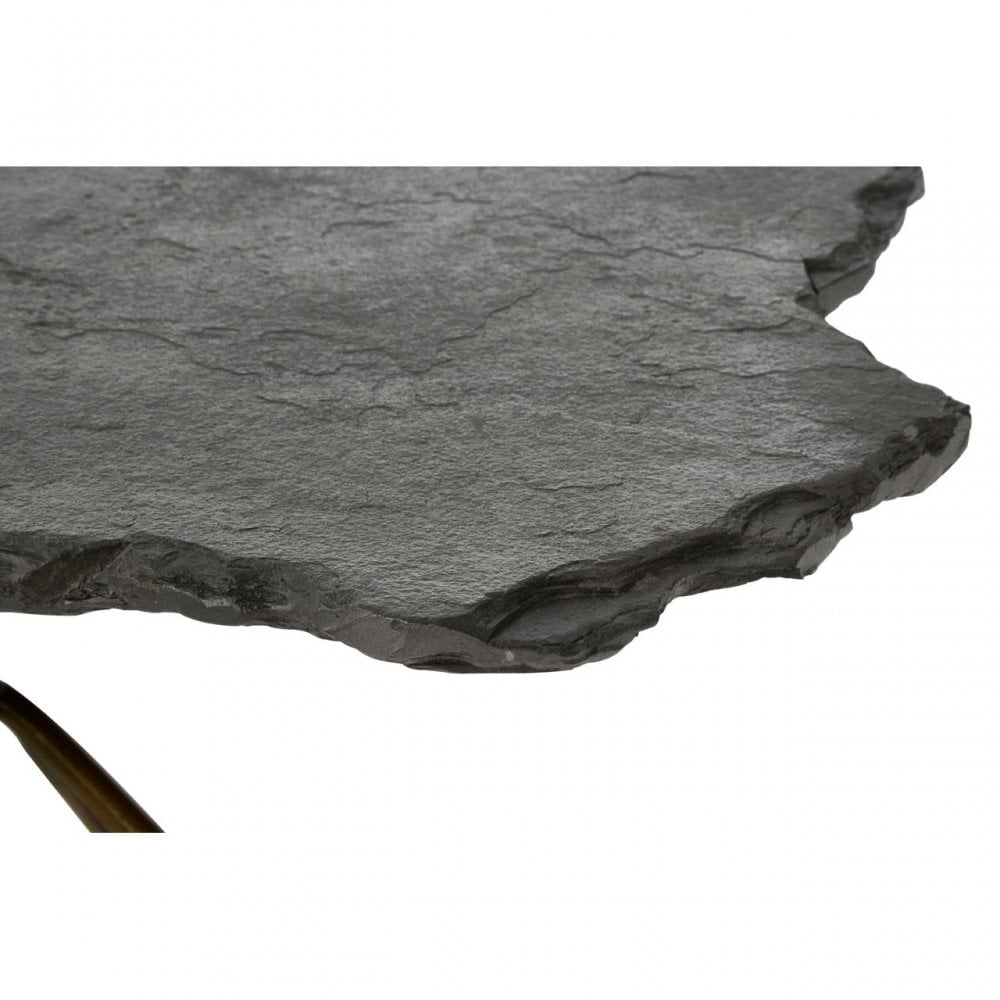Rany Grey Stone Top Coffee Table, Grey