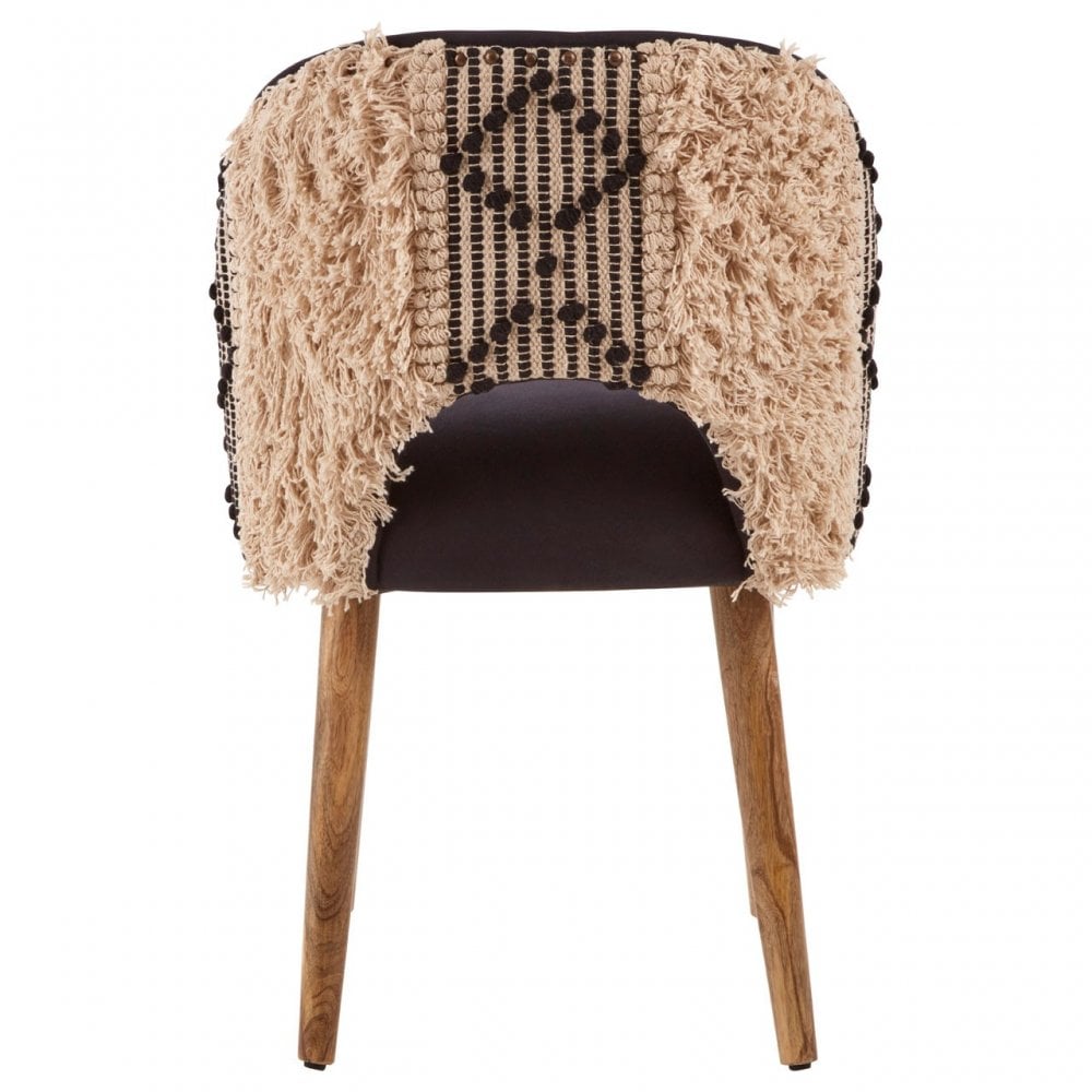 Cefena Moroccan Chair, White