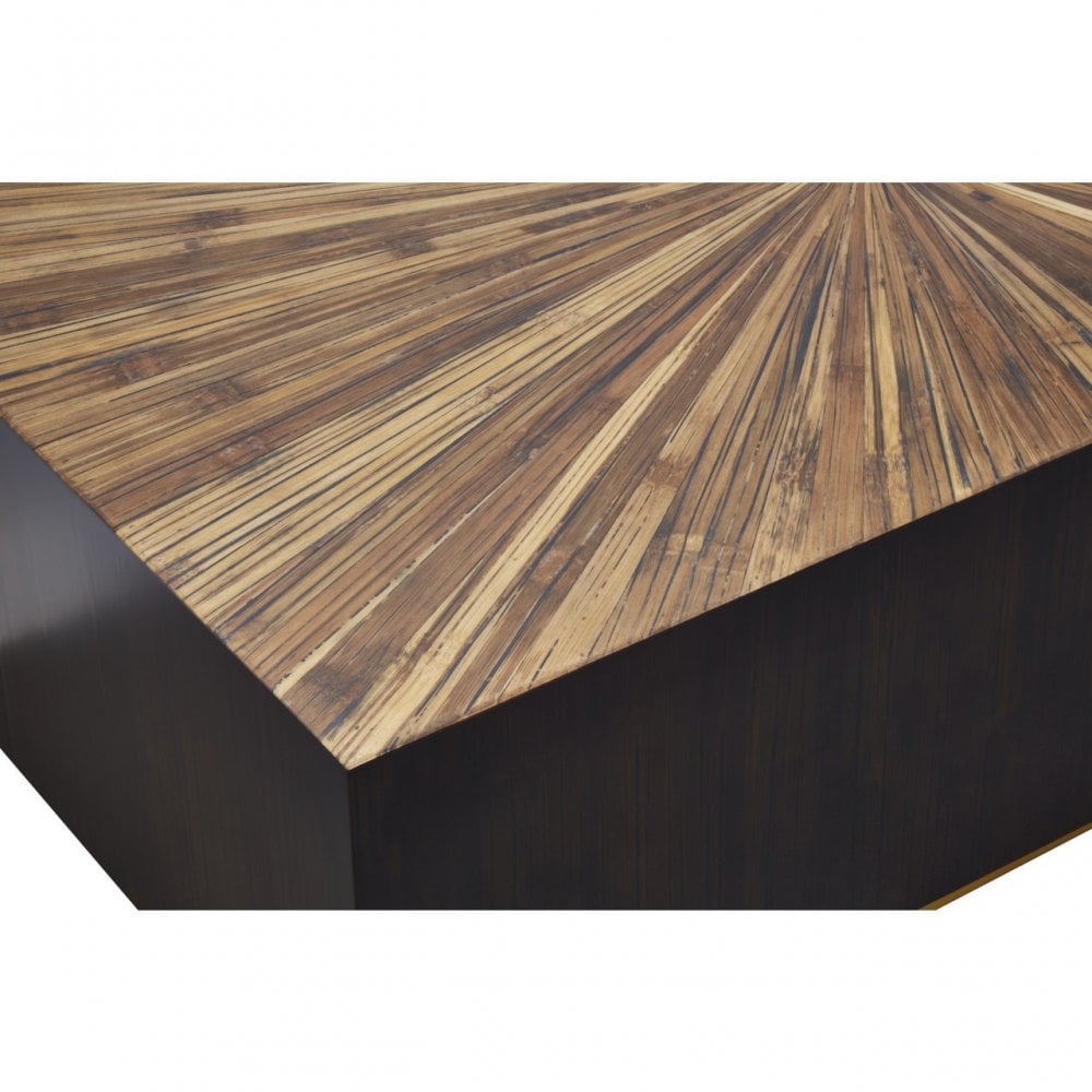 Gabelle Rectangle Coffee Table, Gold