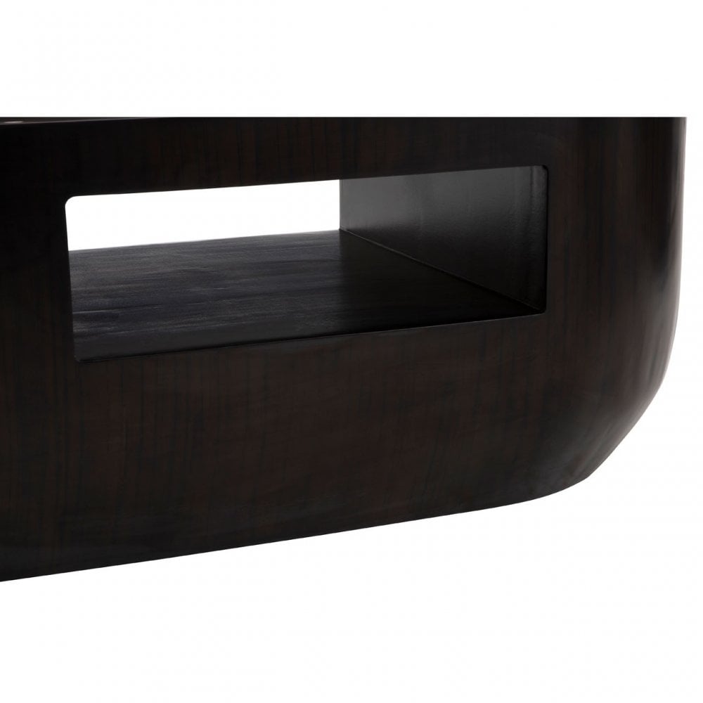 Gabelle Oblong Coffee Table, Brown