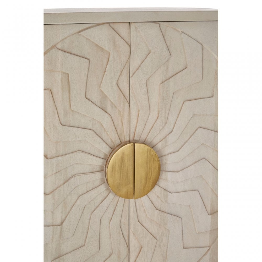 Sadras Cabinet, White