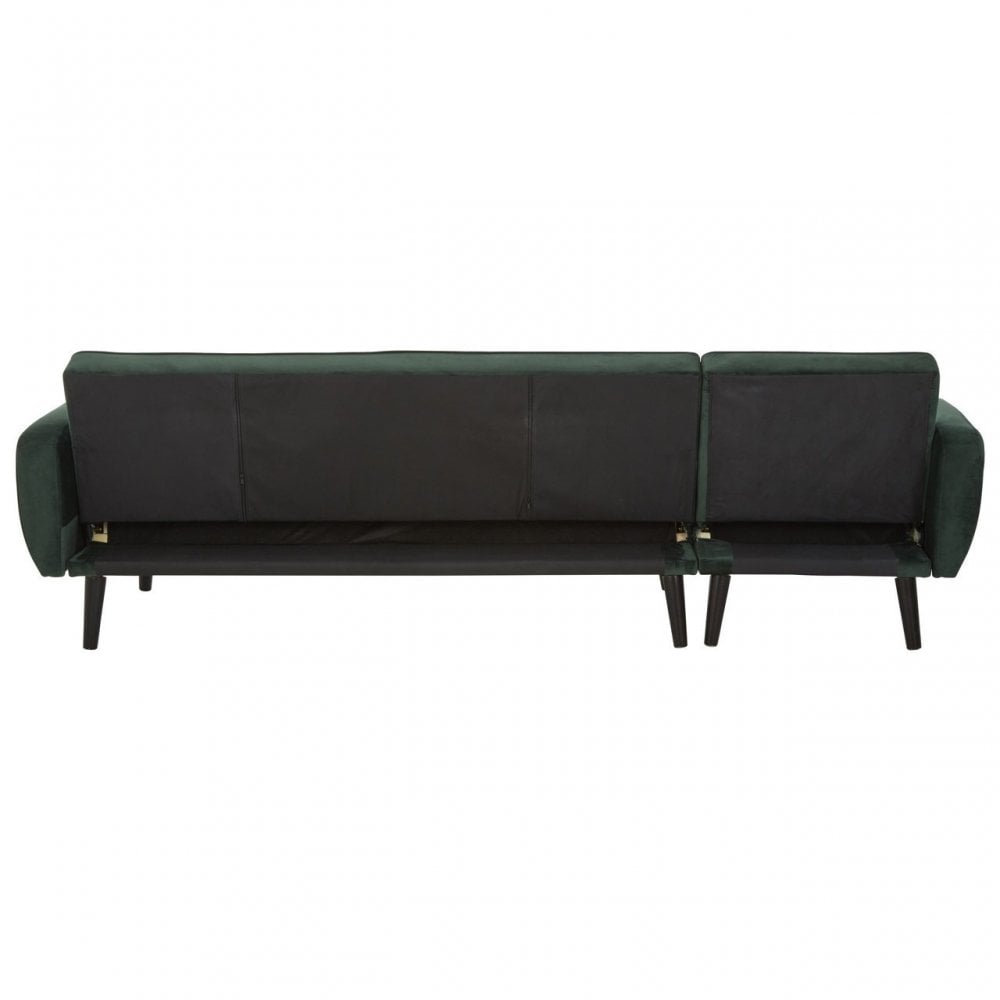 Serene 3 Seat Green Sofa Bed, Green