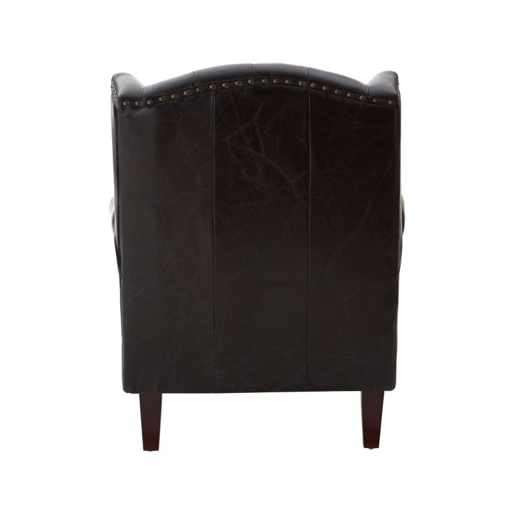 Victor Black Scroll Armchair, Black