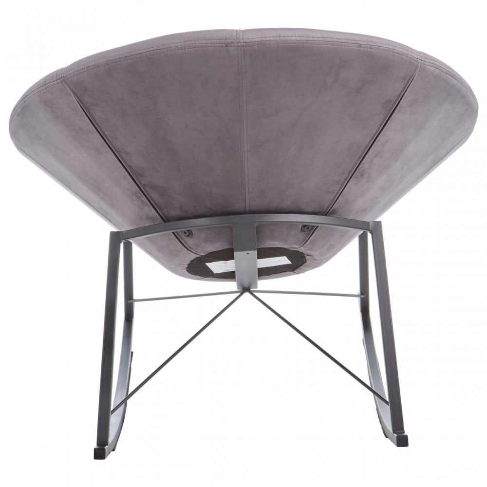 Arto Grey Rocking Chair, Grey