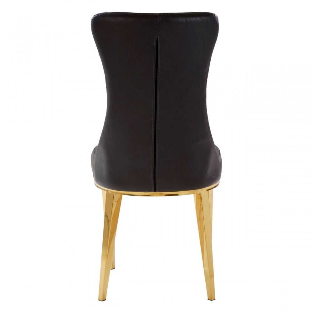 Forli Black Dining Chair, Black
