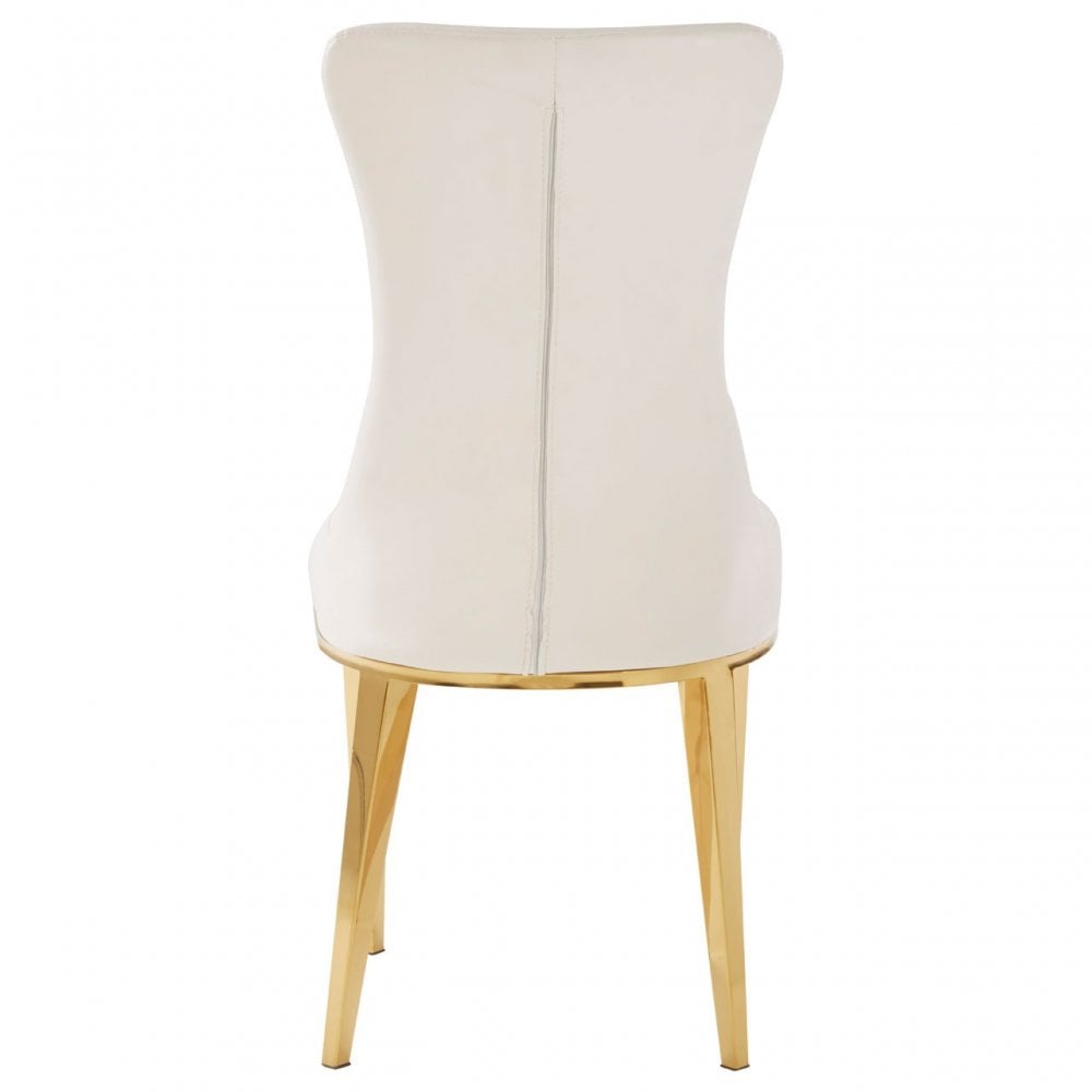 Forli White Dining Chair, White