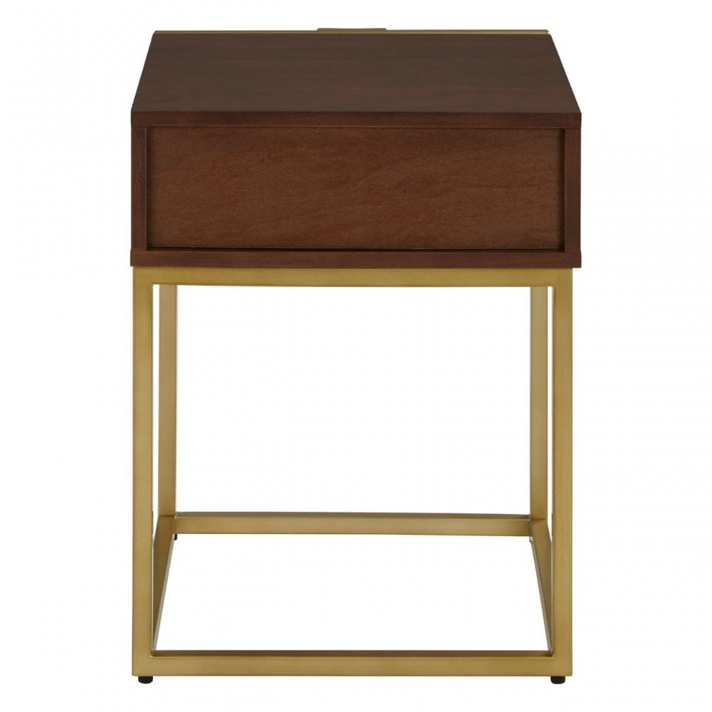 Kempton End Table, Brown