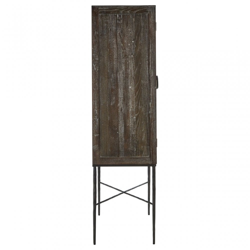 Milan Wine Cabinet, Grey