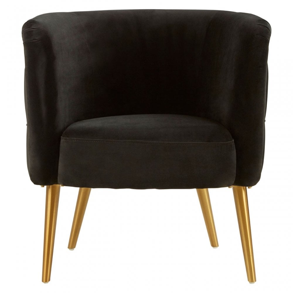 Manhattan Black Tub Chair, Black