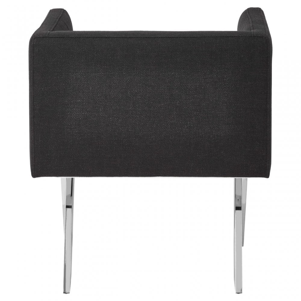 Piermount Black Dining Chair, Black